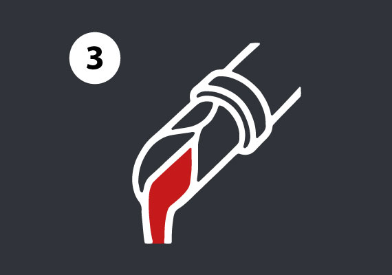 Jak použít vinnou nálevku 3